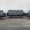 Outlet Pamono Mid-Century Leather Sofas and Armchairs from Krasemann, 1960s, Set of 3
