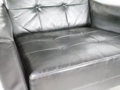 Outlet Pamono Mid-Century Leather Sofas and Armchairs from Krasemann, 1960s, Set of 3