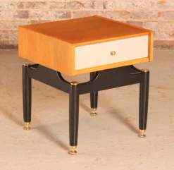 Pamono Mid-Century Librenza Light Oak Bedside Table from G-Plan, 1960s><noscript><img width=
