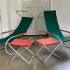 Pamono Mid-Century Lido Sun Lounge Chairs by Battista and Gino Giudici, Italy, 1950s, Set of 4> Garden Seating