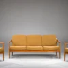 Pamono Mid-Century Lounge Chairs and 3-Seater Sofa by Walter Knoll Antimott, 1960s, Set of 3