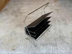 Pamono Mid-Century Magazine / LP Rack, 1960s><noscript><img width=
