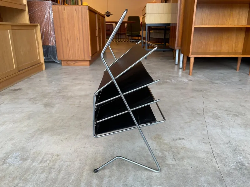 Pamono Mid-Century Magazine / LP Rack, 1960s> Magazine Racks