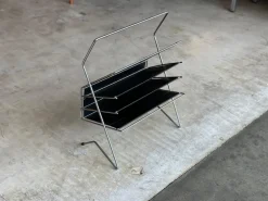 Pamono Mid-Century Magazine / LP Rack, 1960s><noscript><img width=