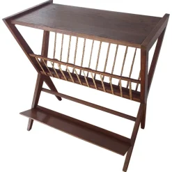 Pamono Mid-Century Magazine Rack, Denmark, 1950s> Magazine Racks