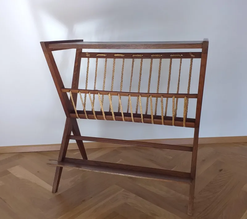 Pamono Mid-Century Magazine Rack, Denmark, 1950s> Magazine Racks