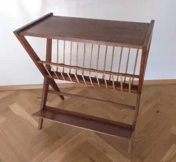 Pamono Mid-Century Magazine Rack, Denmark, 1950s><noscript><img width=
