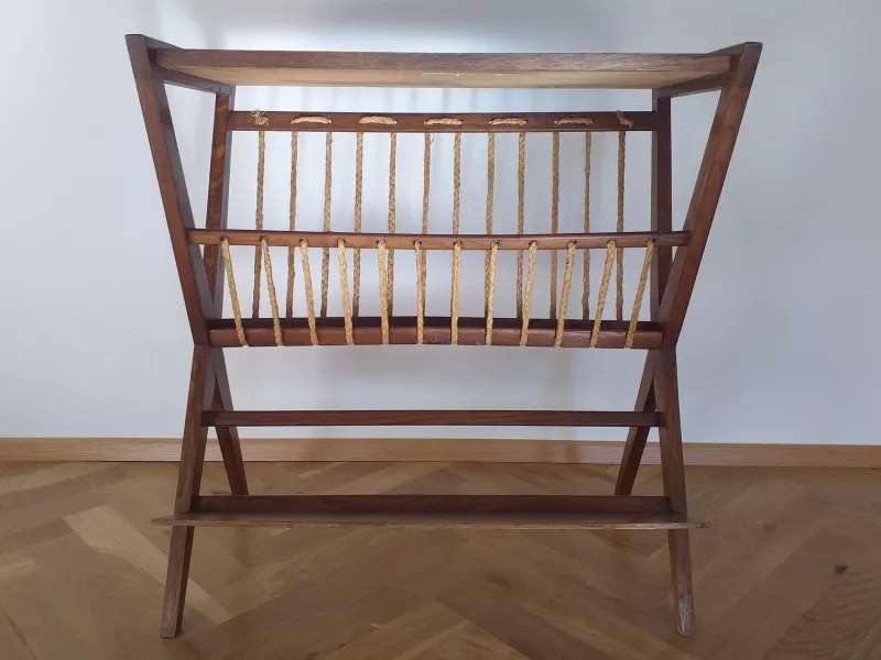 Pamono Mid-Century Magazine Rack, Denmark, 1950s> Magazine Racks