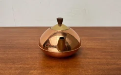 Pamono Mid-Century Metal and Teak Teapot, 1960s><noscript><img width=