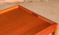 Discount Pamono Mid-Century Metamorphic Teak Serving Trolley from White & Newton, 1960s