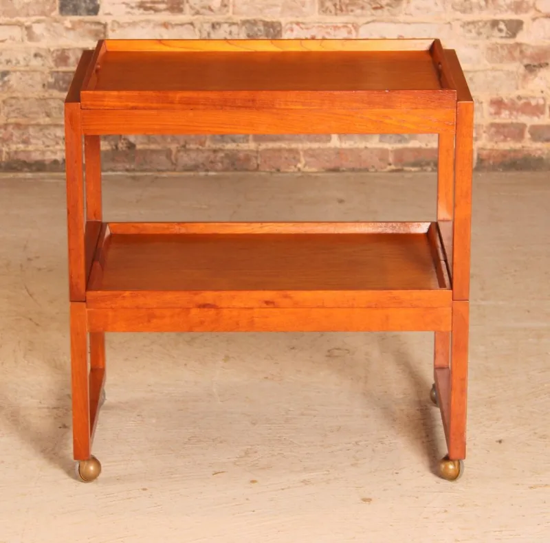 Discount Pamono Mid-Century Metamorphic Teak Serving Trolley from White & Newton, 1960s