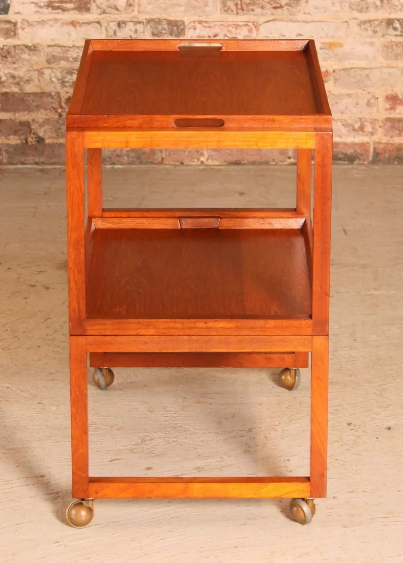 Discount Pamono Mid-Century Metamorphic Teak Serving Trolley from White & Newton, 1960s