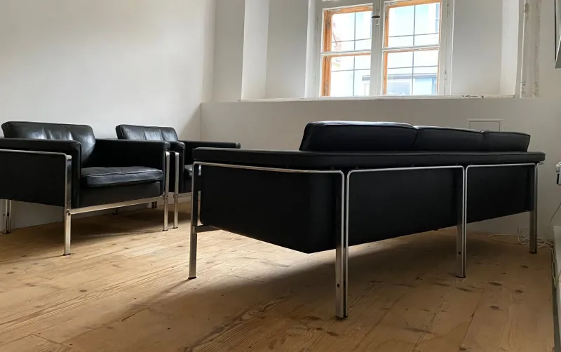 Pamono Mid-Century Model 6913 Seating Group by Horst Brüning for Kill International, Set of 3> Living Room Sets