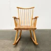 Pamono Mid-Century Model WK-S 7 Beech Rocking Chair by Arno Lambrecht for Wk Möbel, 1950s> Rocking Chairs