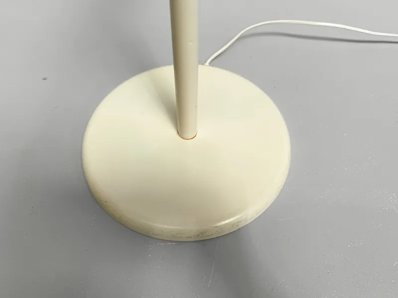 Pamono Mid-Century Modern Adina Floor Lamp with White Metal Shade from Lyfa, Denmark, 1970s> Floor Lamps