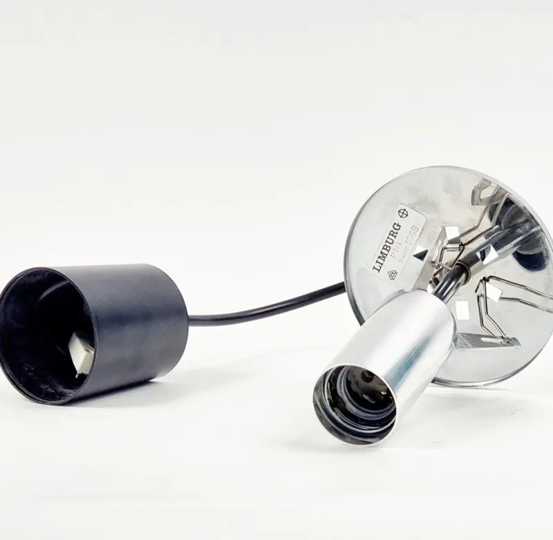 Pamono Mid-Century Modern Air-Bubbled Glass Globe Pendant Light from Limburg, 1970s> Ceiling Lights