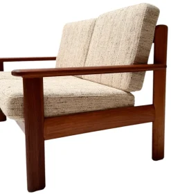 Pamono Mid-Century Modern Antimott Two-Piece Sofa from Walter Knoll & Wilhelm Knoll, 1960s><noscript><img width=