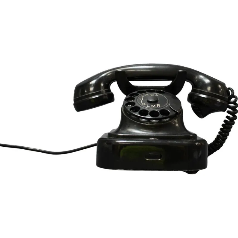 Best Pamono Mid-Century Modern Bakelitte Rottary Telephone from Tesla, 1950s