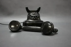 Best Pamono Mid-Century Modern Bakelitte Rottary Telephone from Tesla, 1950s