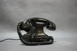 Best Pamono Mid-Century Modern Bakelitte Rottary Telephone from Tesla, 1950s