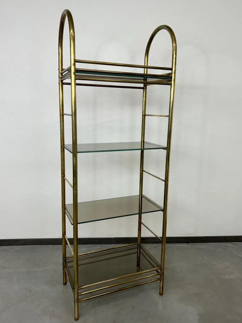 Outlet Pamono Mid-Century Modern Brass Etagere, 1970s