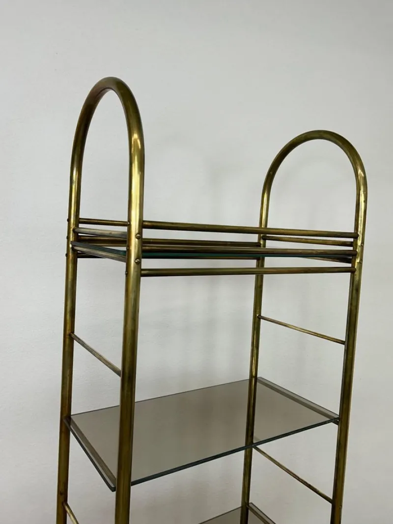 Outlet Pamono Mid-Century Modern Brass Etagere, 1970s