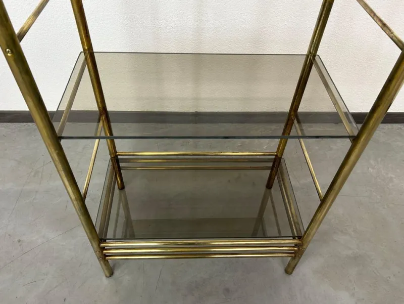 Outlet Pamono Mid-Century Modern Brass Etagere, 1970s