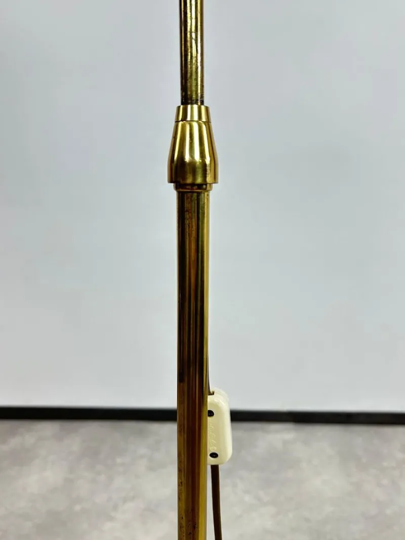 Discount Pamono Mid-Century Modern Brass Floor Lamp, 1930s