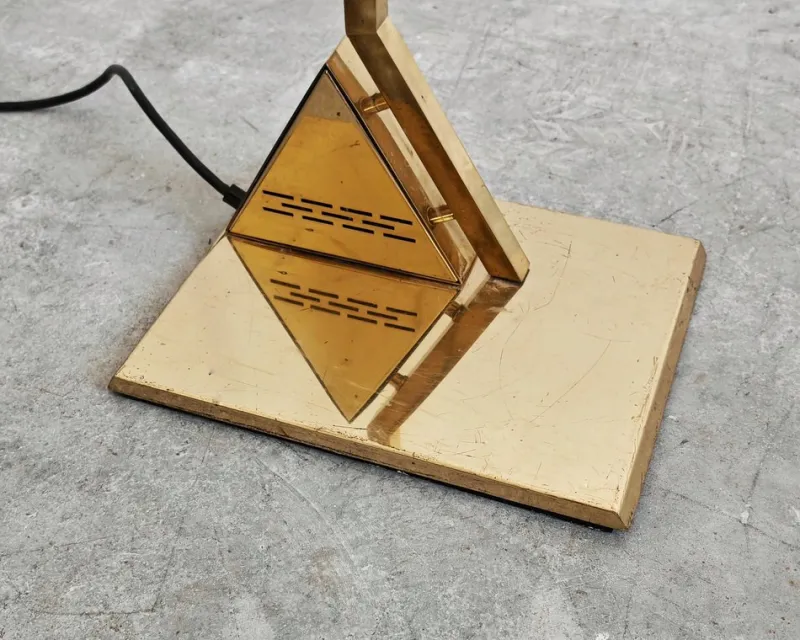 Hot Pamono Mid-Century Modern Brass Floor Lamp from Peill & Putzler, 1970s