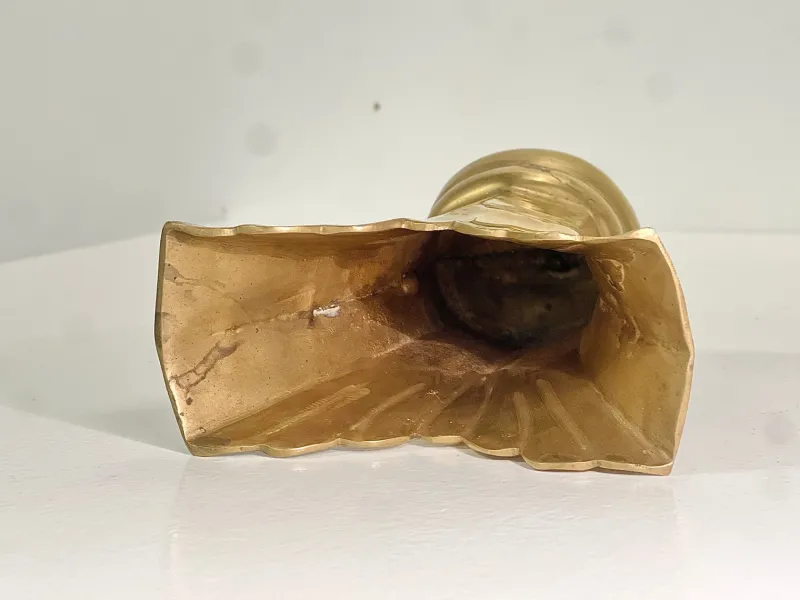 Pamono Mid-Century Modern Brass Vase, 1960s> Vases