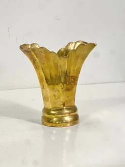 Pamono Mid-Century Modern Brass Vase, 1960s><noscript><img width=