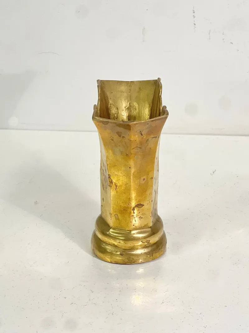 Pamono Mid-Century Modern Brass Vase, 1960s> Vases