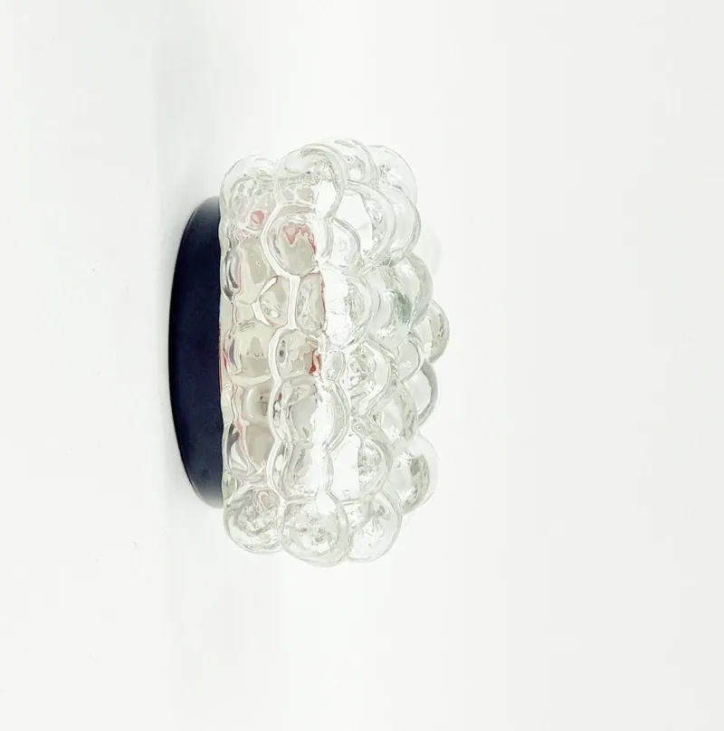 Hot Pamono Mid-Century Modern Bubble Glass Wall Light by Helena Tynell for Limburg, 1970s
