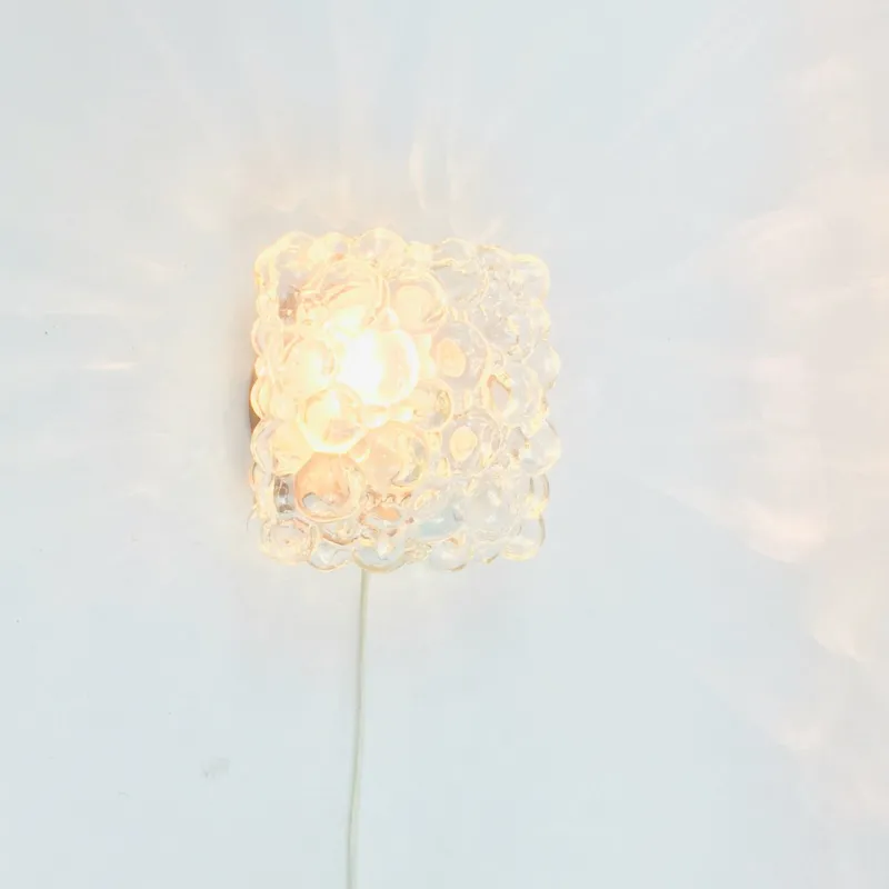 Hot Pamono Mid-Century Modern Bubble Glass Wall Light by Helena Tynell for Limburg, 1970s