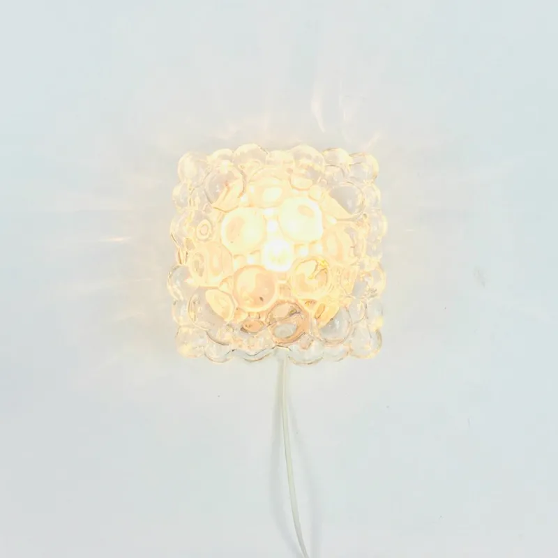 Hot Pamono Mid-Century Modern Bubble Glass Wall Light by Helena Tynell for Limburg, 1970s