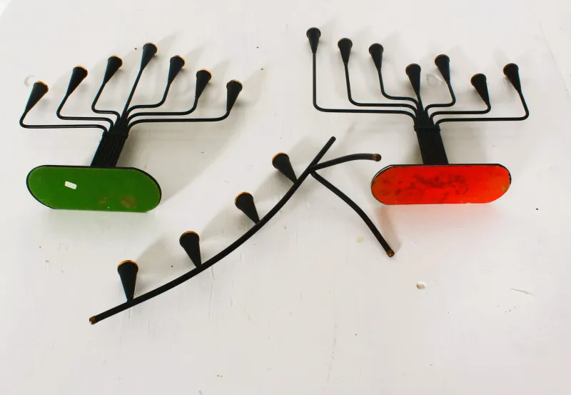 Pamono Mid-Century Modern Candleholders by Gunnar Ander for Ystad-Metall, 1960s, Set of 3> Candleholders