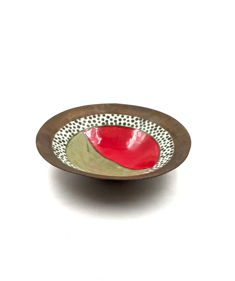 Pamono Mid-Century Modern Ceramic Bowl, France, 1970s> Bowls