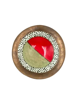 Pamono Mid-Century Modern Ceramic Bowl, France, 1970s><noscript><img width=