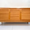 Online Pamono Mid-Century Modern Cherry Sideboard with Woven Front, West Germany, 1965