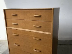 Pamono Mid-Century Modern Chest of Drawers in Oak from G-Plan, 1950s><noscript><img width=