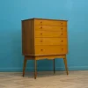 Outlet Pamono Mid-Century Modern Chest of Drawers in Walnut by Alfred Cox, 1950s