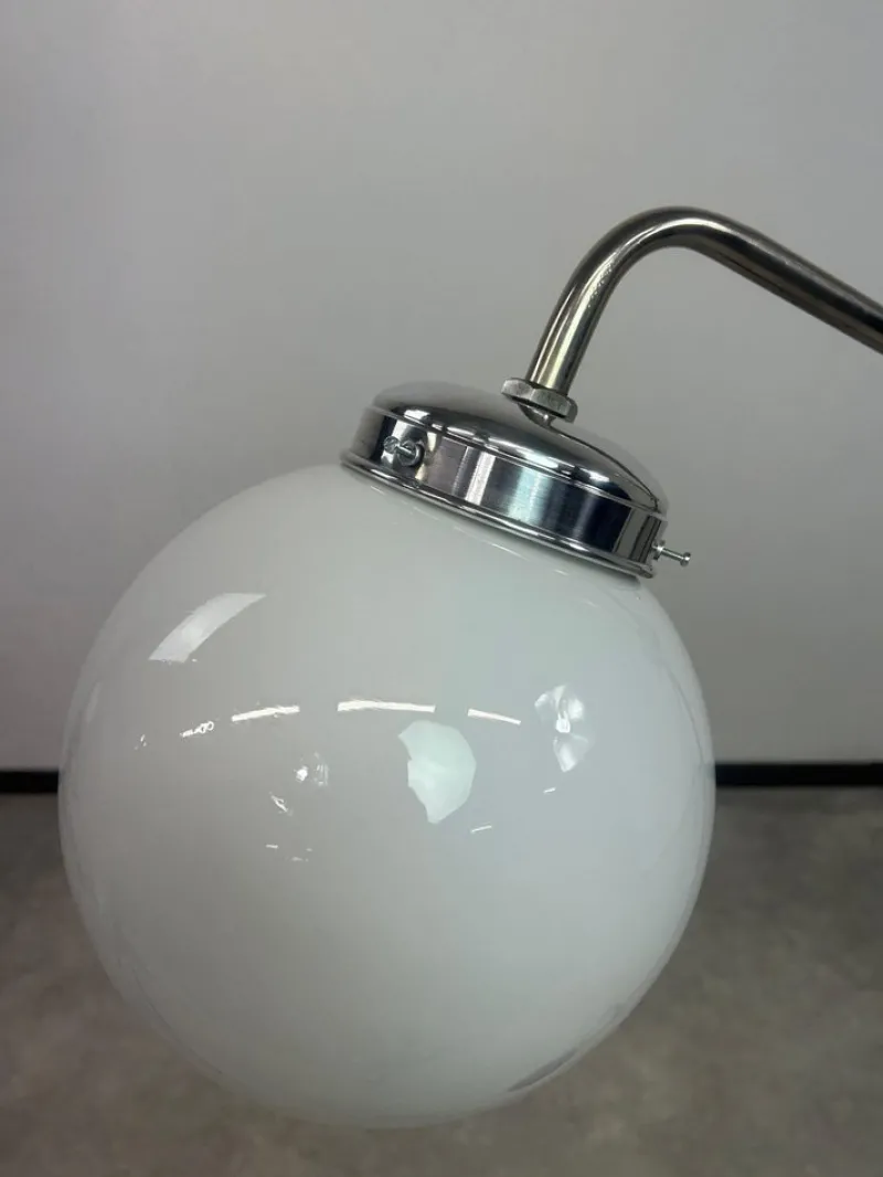 Pamono Mid-Century Modern Chrome Floor Lamps, 1950s, Set of 2> Floor Lamps