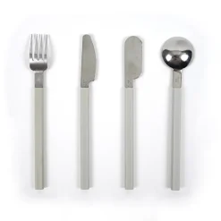 Pamono Mid-Century Modern Concorde Cutlery Set by Raymond Loewy for Air France, Set of 26><noscript><img width=