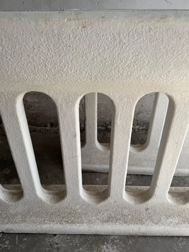 Pamono Mid-Century Modern Concrete Planters, 1960s, Set of 2> Planters And Jardiniere