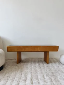 Pamono Mid-Century Modern Console Table by Jitona Soběslav, 1960s><noscript><img width=