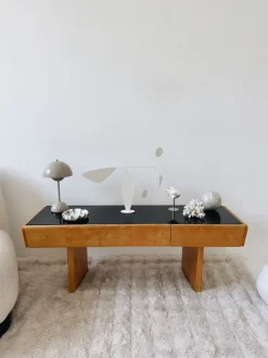 Pamono Mid-Century Modern Console Table by Jitona Soběslav, 1960s><noscript><img width=