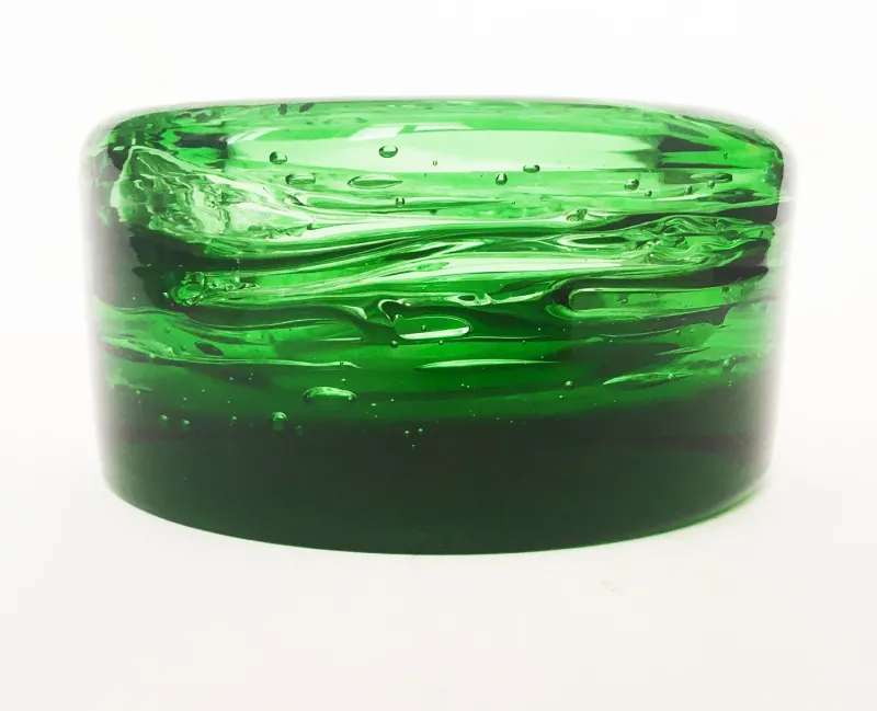 Online Pamono Mid-Century Modern Czech Glass Bowl by Fratisek Vizner, 1960s