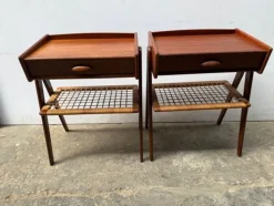 Sale Pamono Mid-Century Modern Danish Teak Nightstands by Søren Rasmussen, 1964, Set of 2