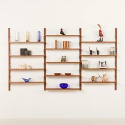 Pamono Mid-Century Modern Danish Teak Shleving Unit in the style of Poul Cadovius, 1960s> Shelves & Wall Units