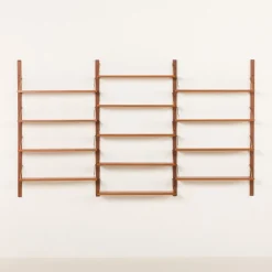 Pamono Mid-Century Modern Danish Teak Shleving Unit in the style of Poul Cadovius, 1960s><noscript><img width=